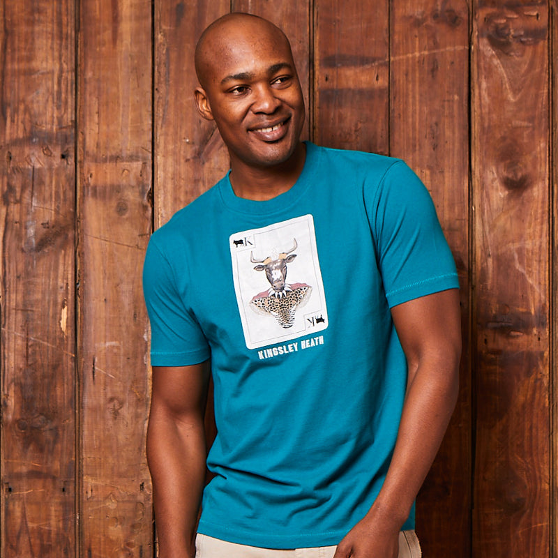 King Of The Pack Crew Tee Teal