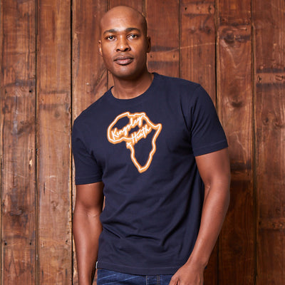 Explore Africa Crew Tee Midnight