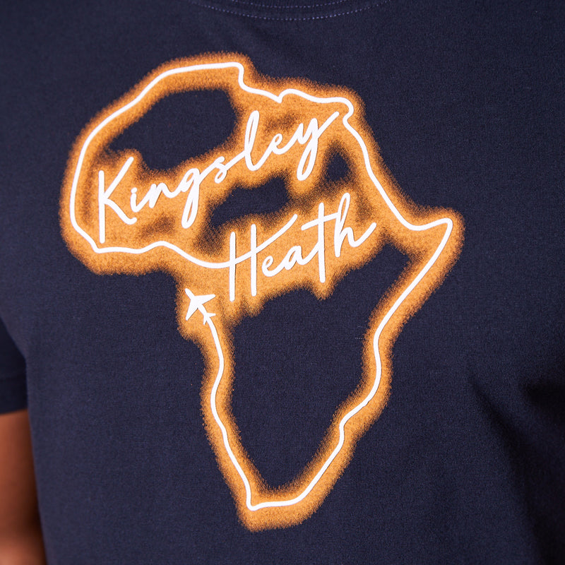 Explore Africa Crew Tee Midnight
