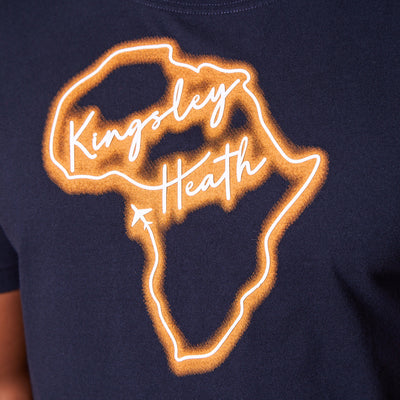 Explore Africa Crew Tee Midnight