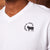 High-Square Crescent Logo V-Neck Tee Pelican