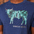Geo-Luxe Nguni Crew Tee Monarch