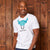Dipped Skull V-Neck Tee Pelican