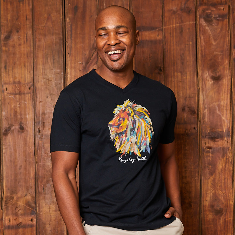 King Of The Jungle V-Neck Tee Mamba