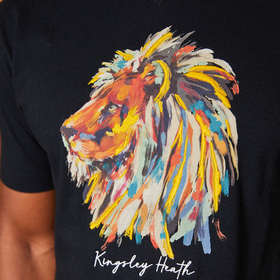 King Of The Jungle V-Neck Tee Mamba