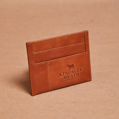 Kingsley Heath Stitched Cardholder Tan