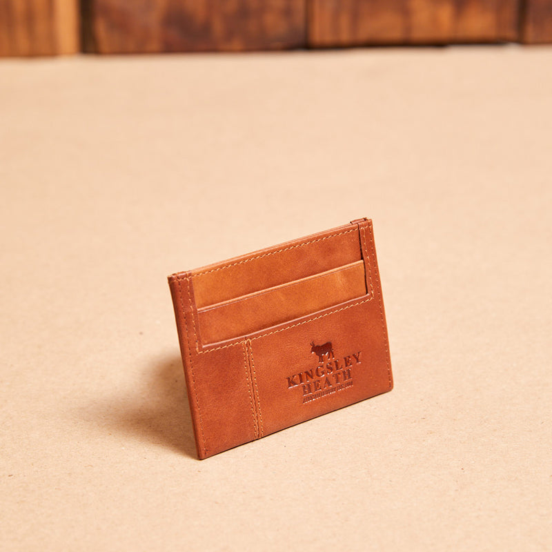 Kingsley Heath Stitched Cardholder Tan