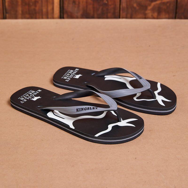 Kingsley Heath T Half Nguni Epdm Sandal Grey/White/Black
