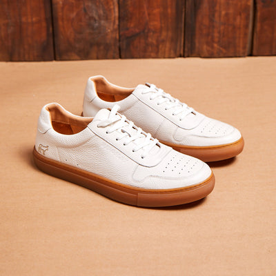 Kingsley Heath S Contrast Court White/Gum