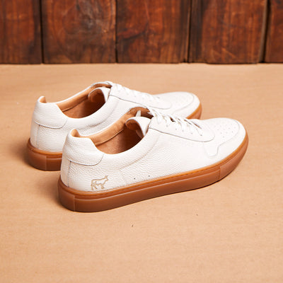 Kingsley Heath S Contrast Court White/Gum
