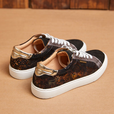 Kingsley Heath S Snake Sneaker Snake/Brass/White