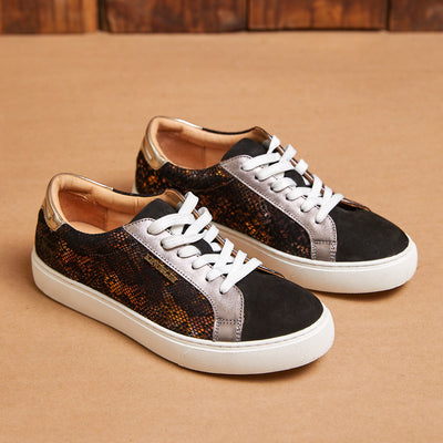 Kingsley Heath S Snake Sneaker Snake/Brass/White