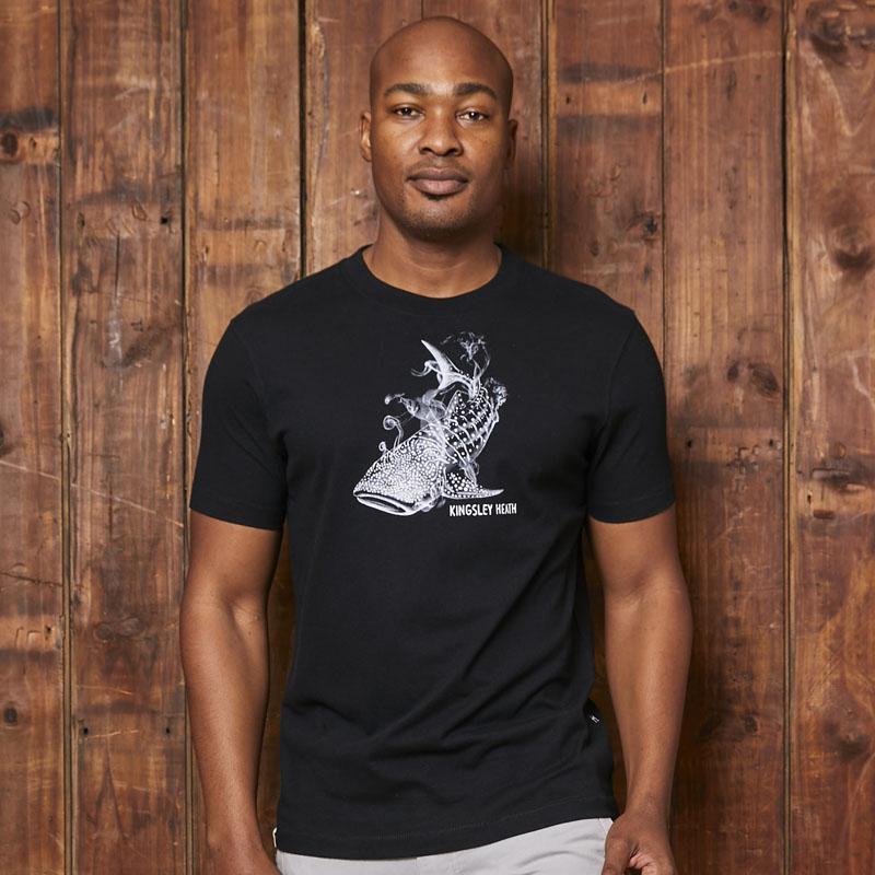 Electric Ocean Crew Tee Mamba