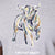 Chalky Pop Art Nguni Crew Tee Vervet