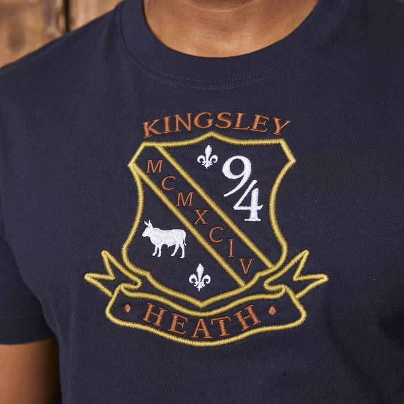 Heraldic Kingsley Luxe Crew Tee Midnight