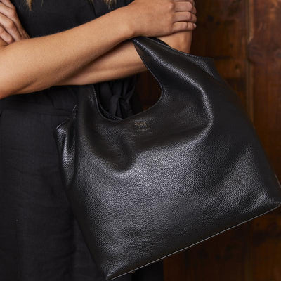 Kingsley Heath Pebble Grain Fashion Bag Mamba
