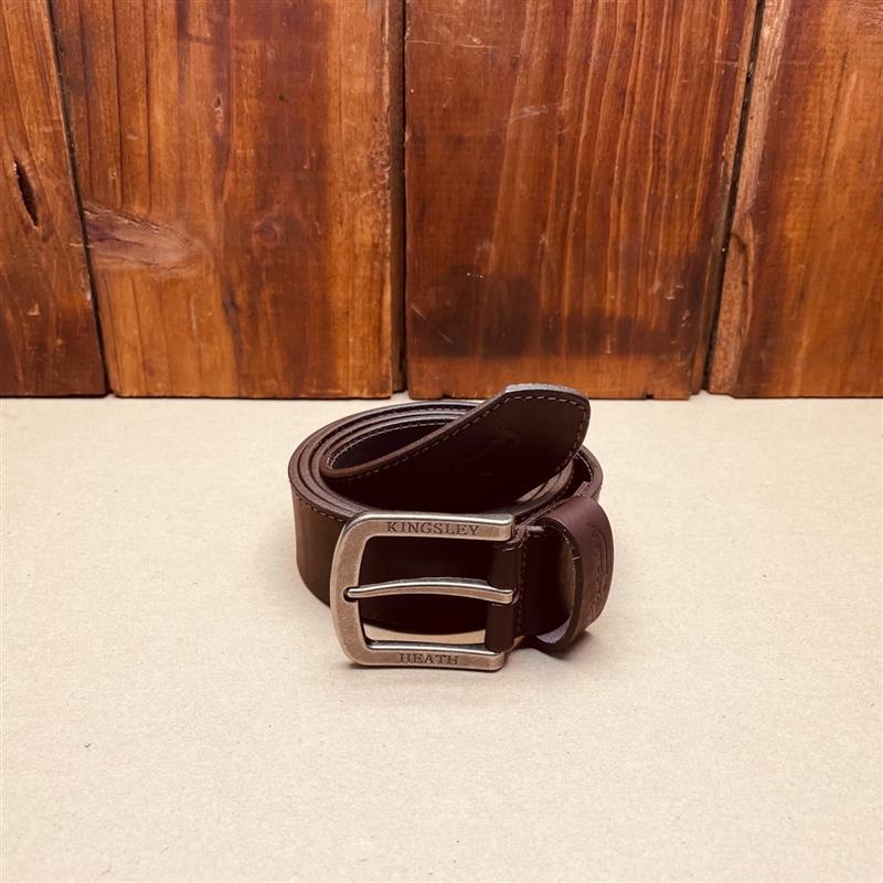 Kingsley Heath Single Stitch Belt Buffalo/Nickel