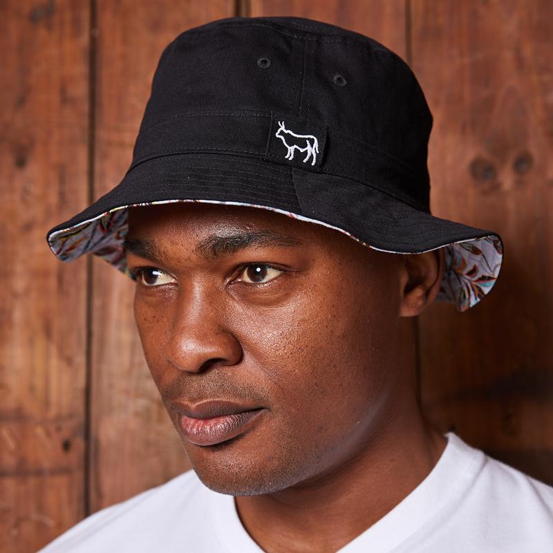 Kingsley Heath Logo Bucket Hat Mamba