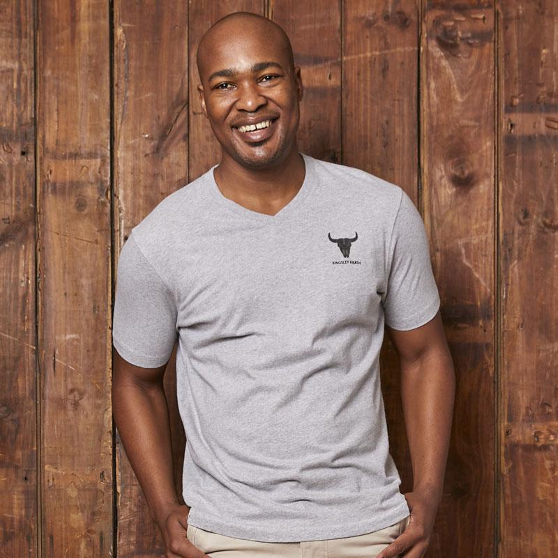 Classic Skull Badge Crew Tee Vervet