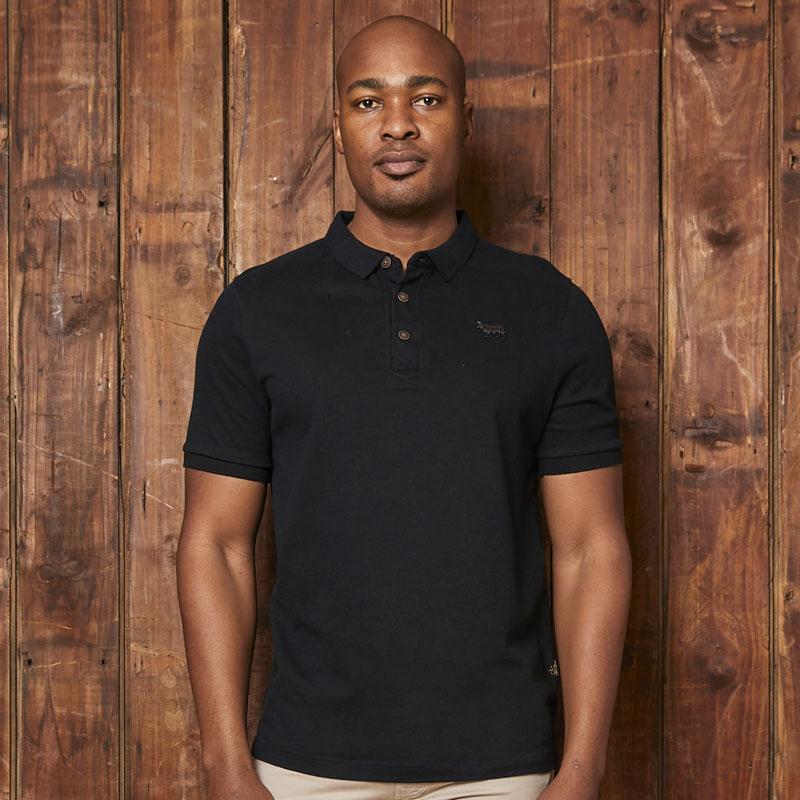 African Luxury Regular Fit Polo Mamba