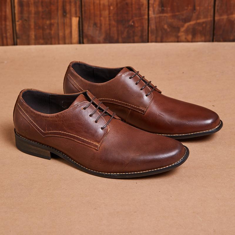 Kingsley Heath Overlay Lace Up Tan/Choc/Tan/Tan/Choc
