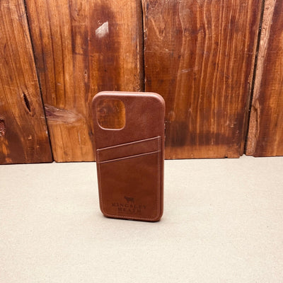 Kingsley Heath Iphone 12 Card Case Tan