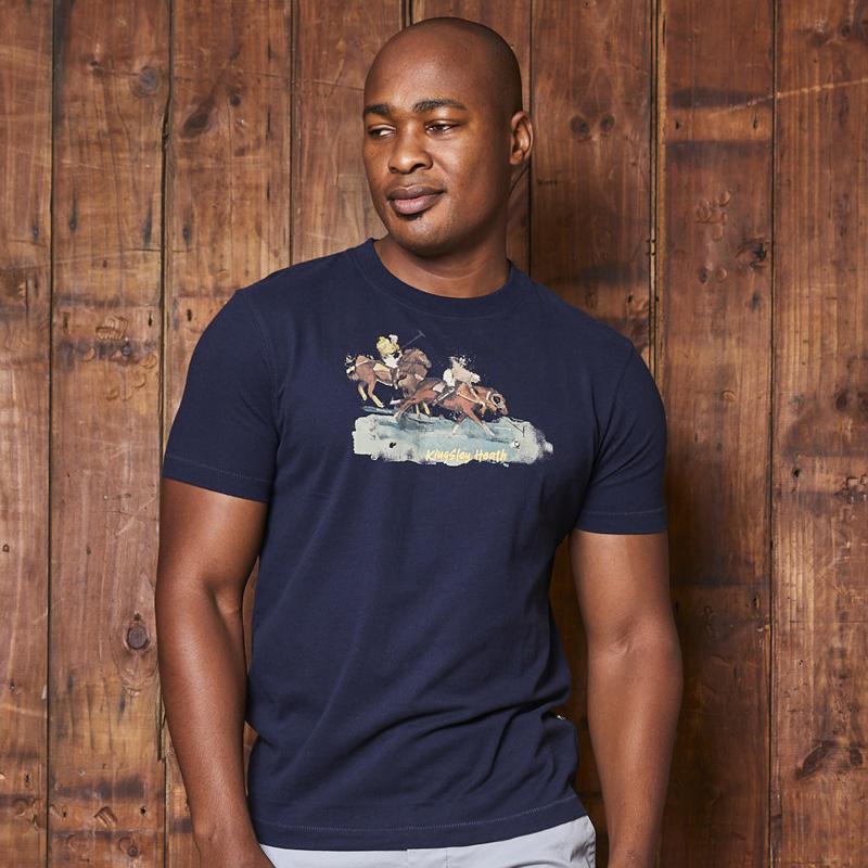 Kingsley Heath Polo Club Crew Tee Midnight