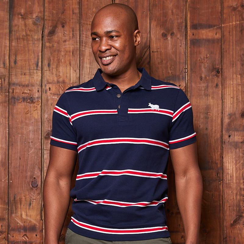 Kingsley Heath Striped Sjcpn Golfer Midnight