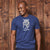 Chalky Pop Art Nguni Crew Tee Monarch