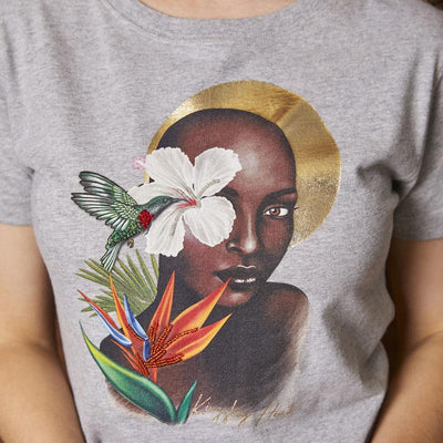 Lady Africa Crew Tee Vervet